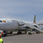 One of the Uganda Airlines planes loading up at Entebbe international airport.<br /><br />That is what much of the public is saying. This is a national and international money making business that needs to make money for itself and the land locked country. A loss of shs 502 billion for 3 consecutive financial years is a lot of money even if the tax payer pays that amount of money to run state house every year. As national finance in Uganda goes, state house has no revenue to give to the treasury but Uganda Airlines to break even in its major finance, must show that it is ready to buy about 20 or 30 aeroplanes by 2027 as it pays back to government capital assets. What about the payments for the airport land lease to the Ganda tribespeople and so on and so forth! Recently there were government planners who wanted more land to develop and expand this international airport.